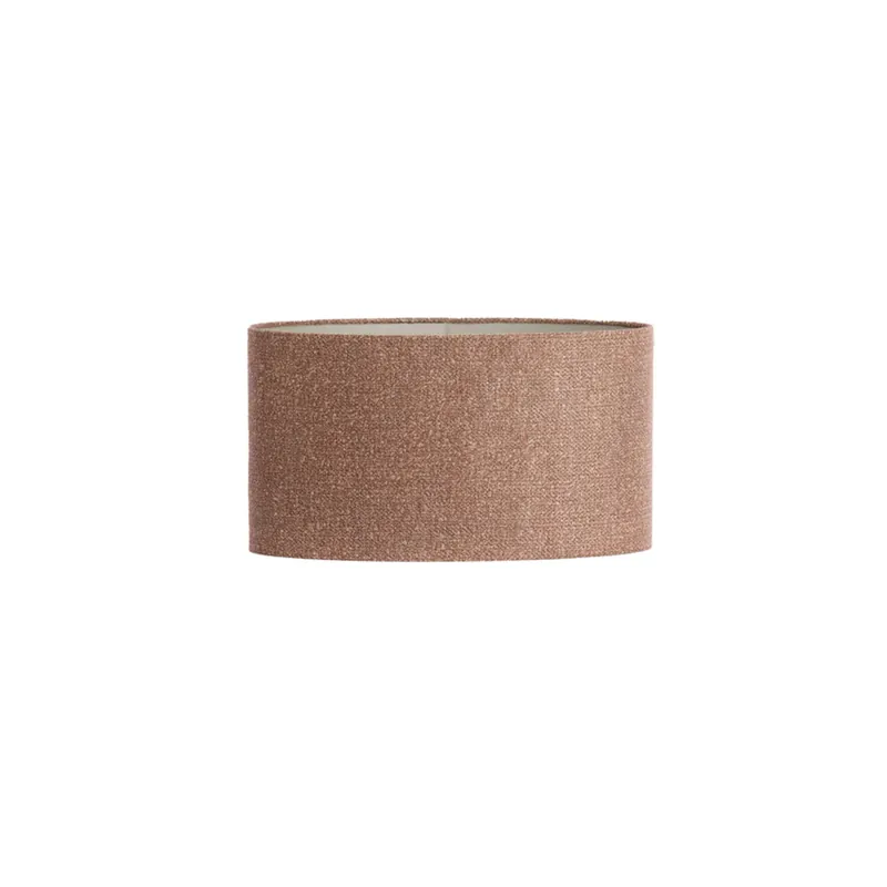 Stoffschirm braun Light & Living Brandy Letzte Chance