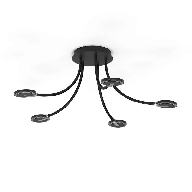 Angebot 5-Licht Deckenlampe Steinhauer Turound