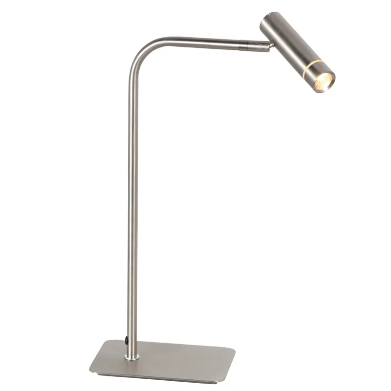 Stalene Tischlampe mit verstellbarem Kopf und Touchdimmer Steinhauer Volari Sale