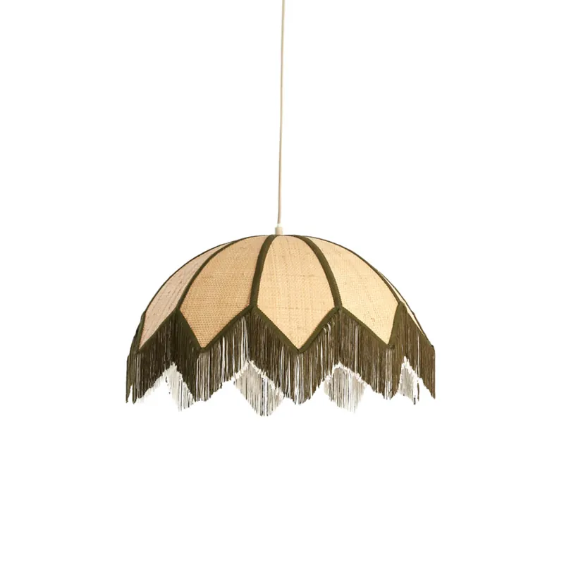 Geprüft Retro-Hängelampe mit Fransen Light & Living Sulina