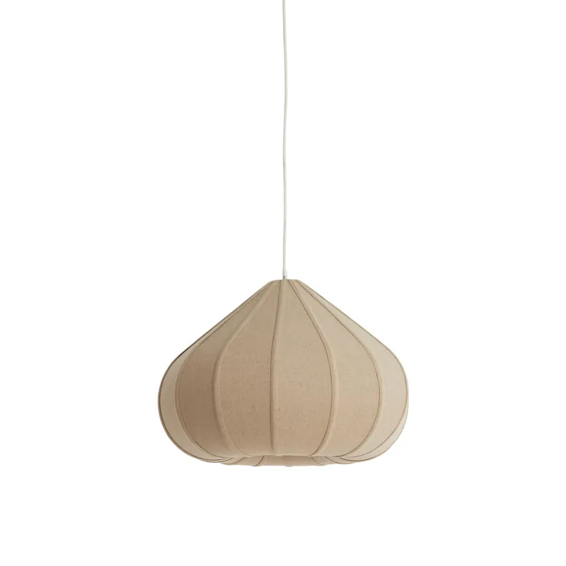 Japandi-Hängeleuchte Birnenform beige Light & Living Zubeda Sonderangebot