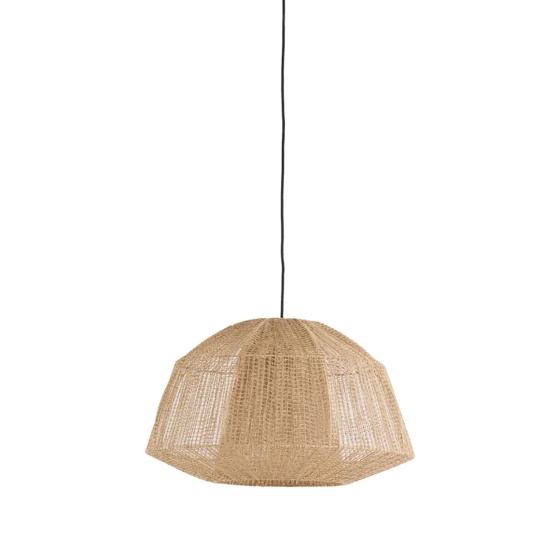Geflochtene Rattan-Hängelampe Light & Living Macul Preisknaller