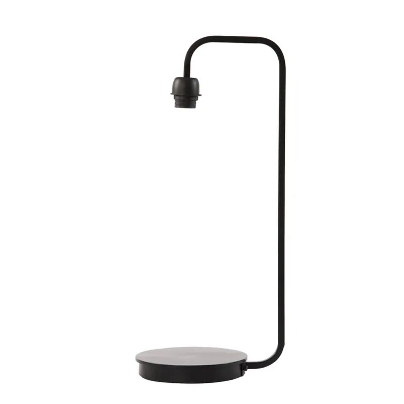 Expressversand Modernen schwarzen Lampenfuß Light & Living Mareno