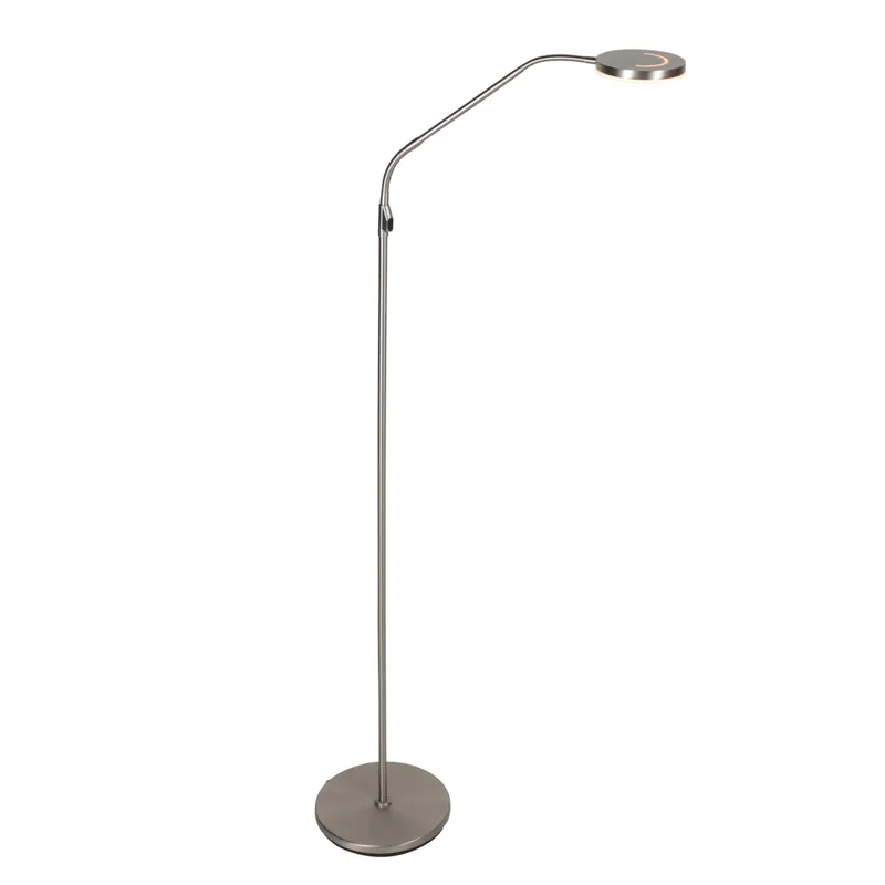 Elegante Stehlampe Stahl mit verstellbarem Kopf Steinhauer Soleil 2 Online Kaufen