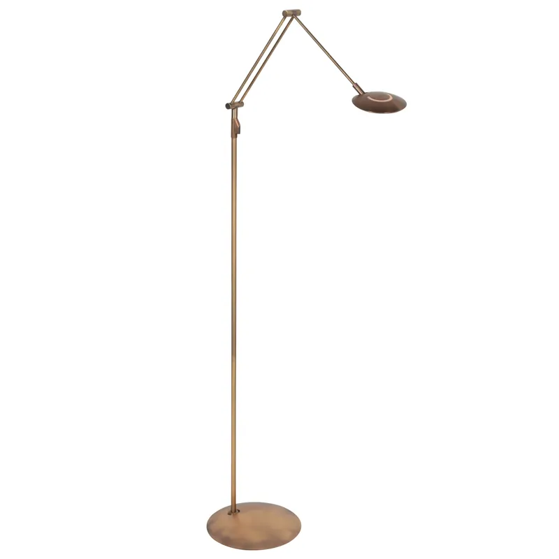 Preisknaller Bronzestehlampe Zenith 2 mit verstellbarem Arm