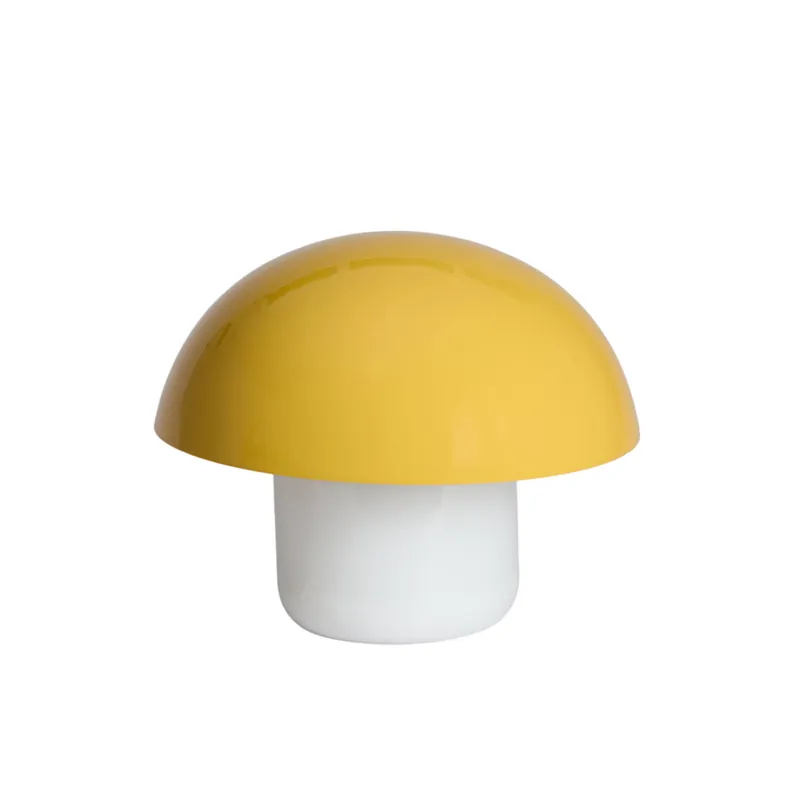 Must-Have Glänzende Tischlampe aus gelbem Metall Light & Living ENIVO