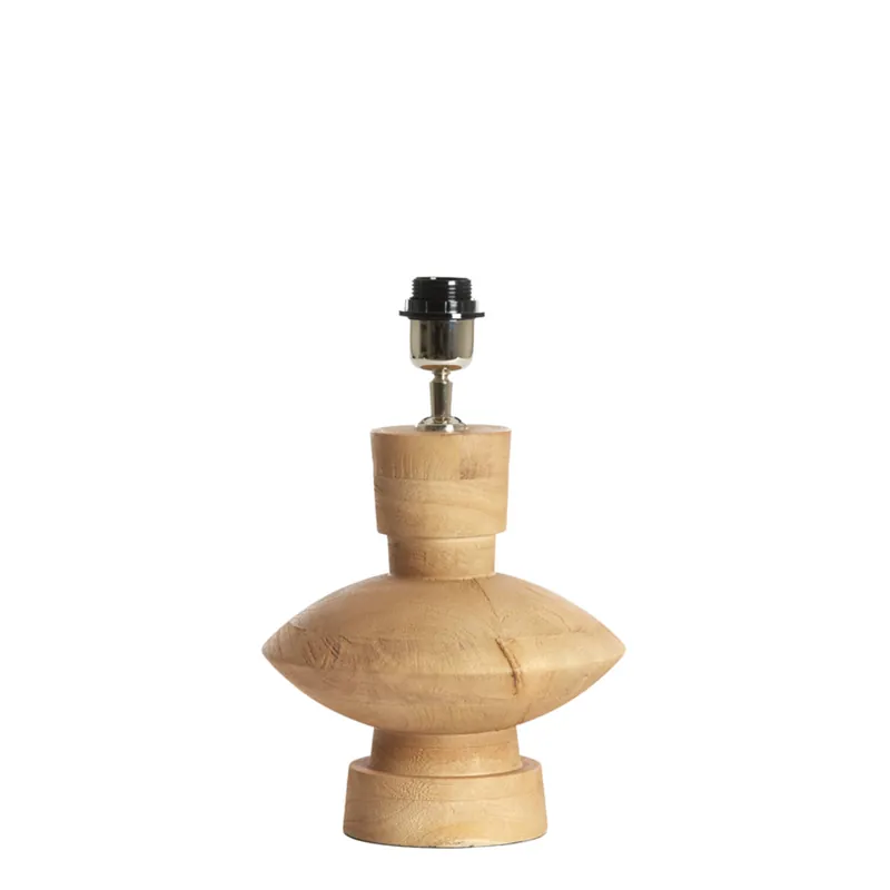 Online Kaufen Design Lampenfuß aus Holz Light & Living Fiera