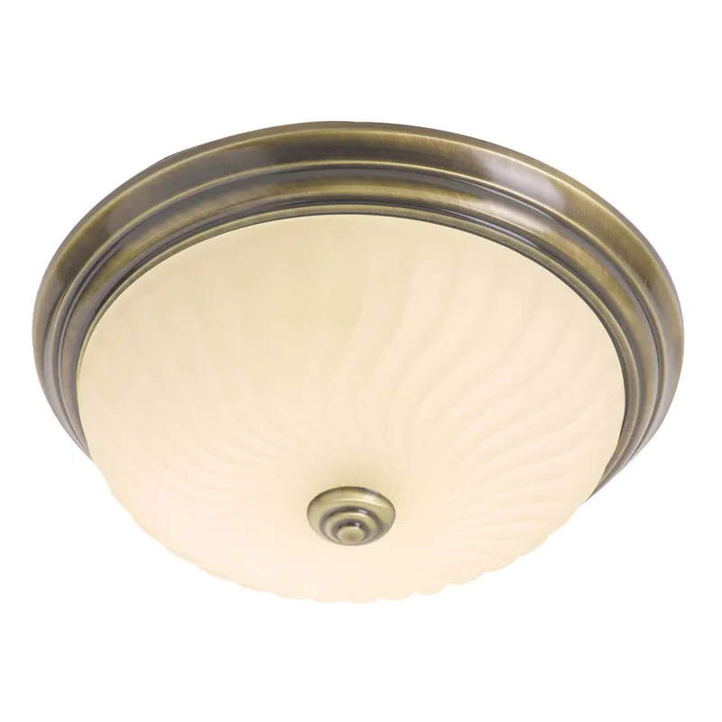 Klassische bronzene Metallglas-Plafonnière Steinhauer Ceiling and wall Versand Am Gleichen Tag