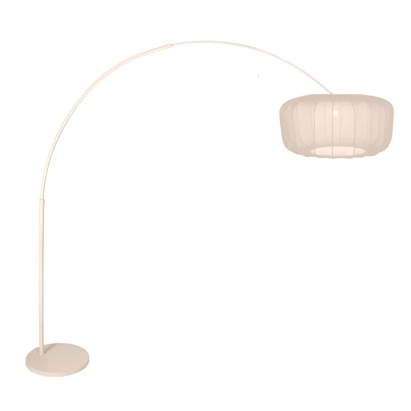 Bogenlampe Bronze Stoffschirm Schwarz Steinhauer Sparkled Light Billig