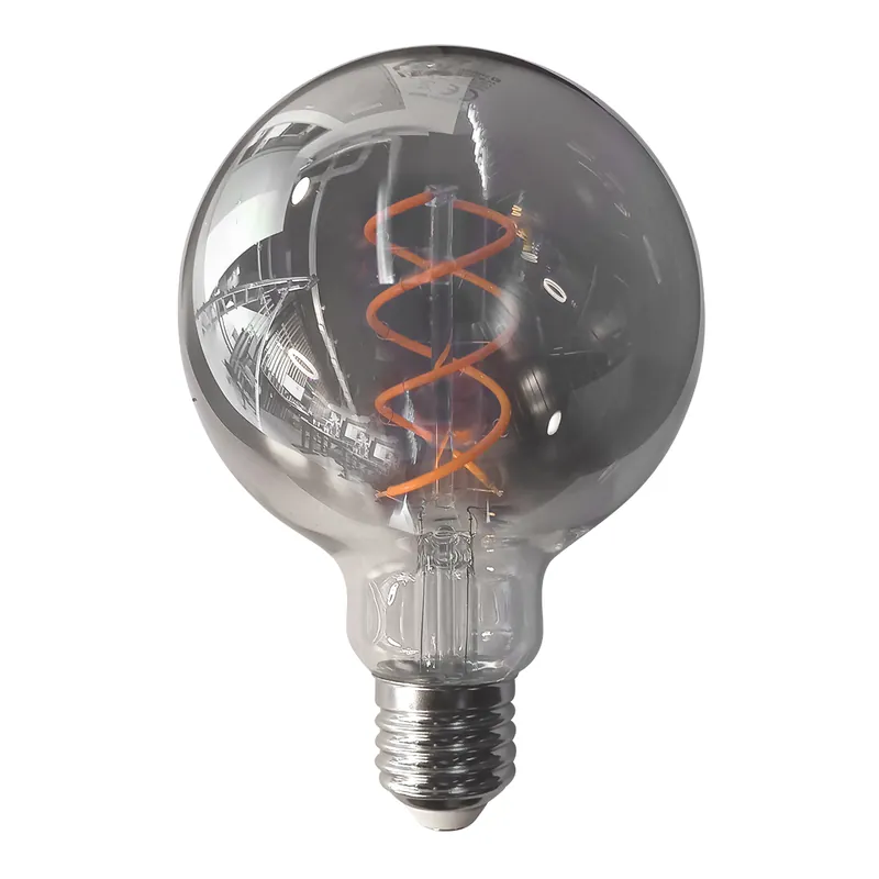Dimmbare kugelförmige Lichtquelle mit Rauchglas E27 Mexlite Top-Seller