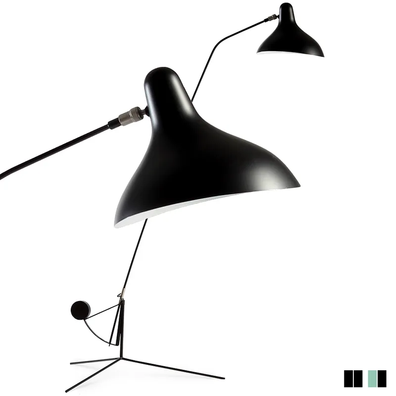 Super-Preis MANTIS Stehleuchte im Mid-Century Design der 50er Jahre