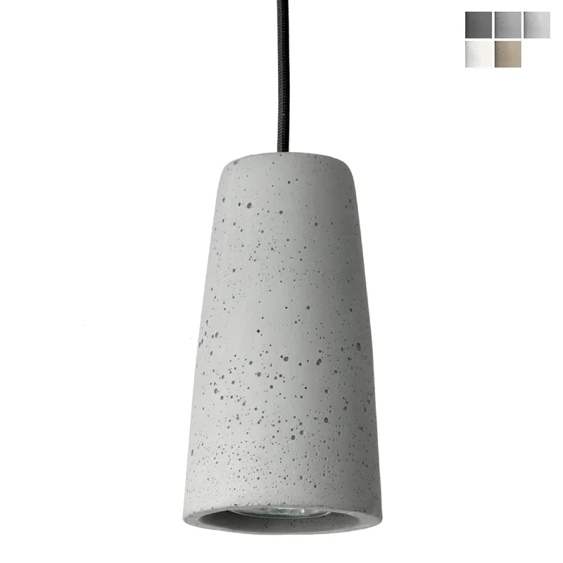Rabatt Kleine Strahler-Pendelleuchte aus Beton PHARO