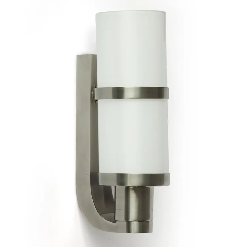 Art déco-Wandleuchte mit Opal-Zylinderglas Preis Gesenkt