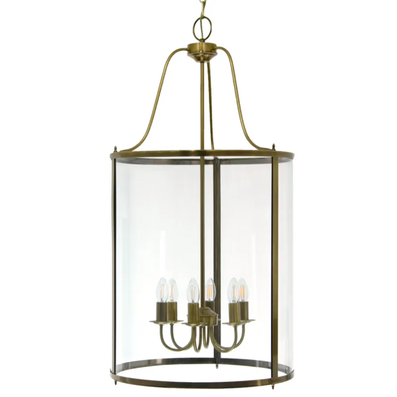 Große Laternen-Hängeleuchte aus Frankreich, Ø 40 / 50 cm Saisonangebot