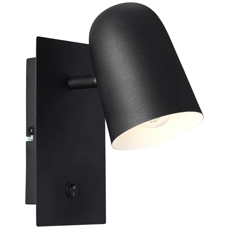 Ayr Wandspot Schalter schwarz matt Top-Angebot