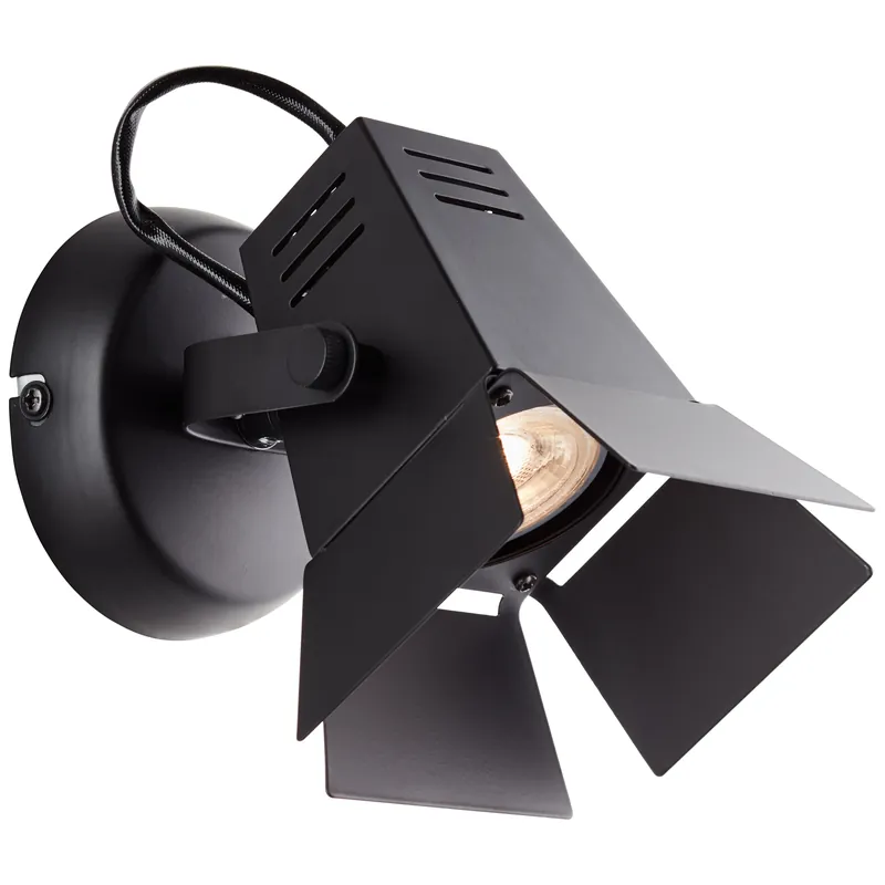 Neu Im Sortiment Movie LED Wandspot schwarz matt
