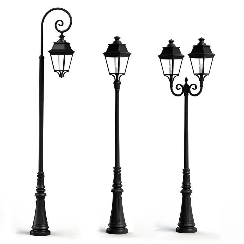 Geprüft Klassische Standleuchte Avenue 3, drei Modelle (271–330 cm)