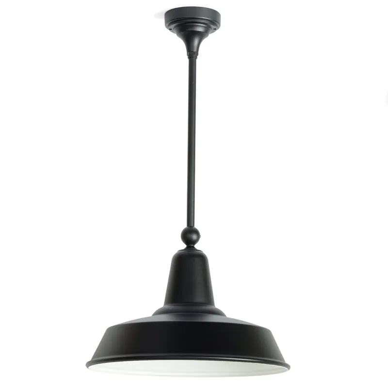 Begrenztes Angebot Klassische italienische Fabrikstil-Deckenleuchte für Außenbereiche
