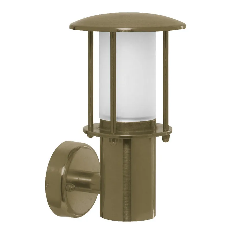 Schneller Versand Wetterfeste Messing-Wandlampe N° 40 in Tubenform
