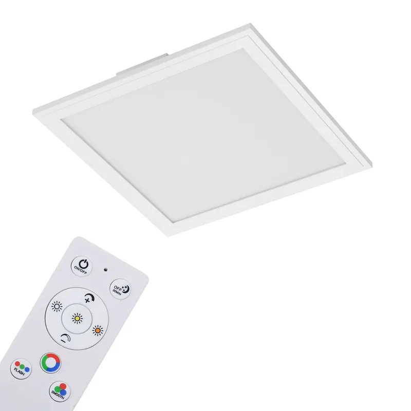RGB Farbwechsel LED Panel, 29,5 cm, 1800 LUMEN, Weiß Super-Preis