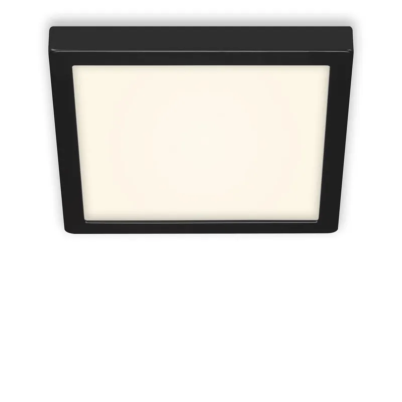 Garantierte Lieferung LED Deckenleuchte, 30 cm, 21 W, Schwarz