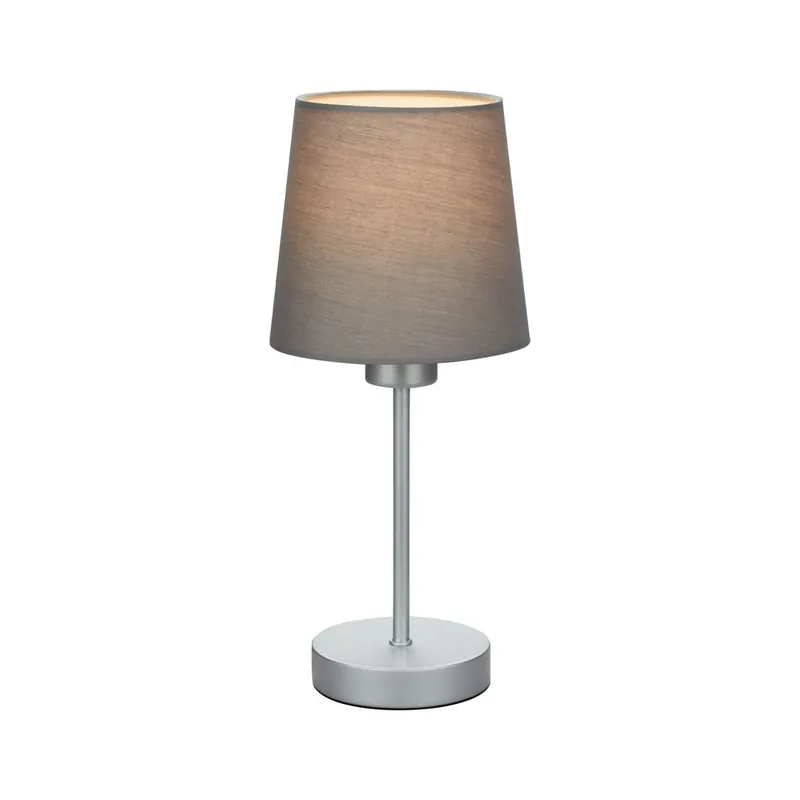 Sofort Bestellen Tischleuchte, 31,4 cm, max. 25 W, Grau-Silber