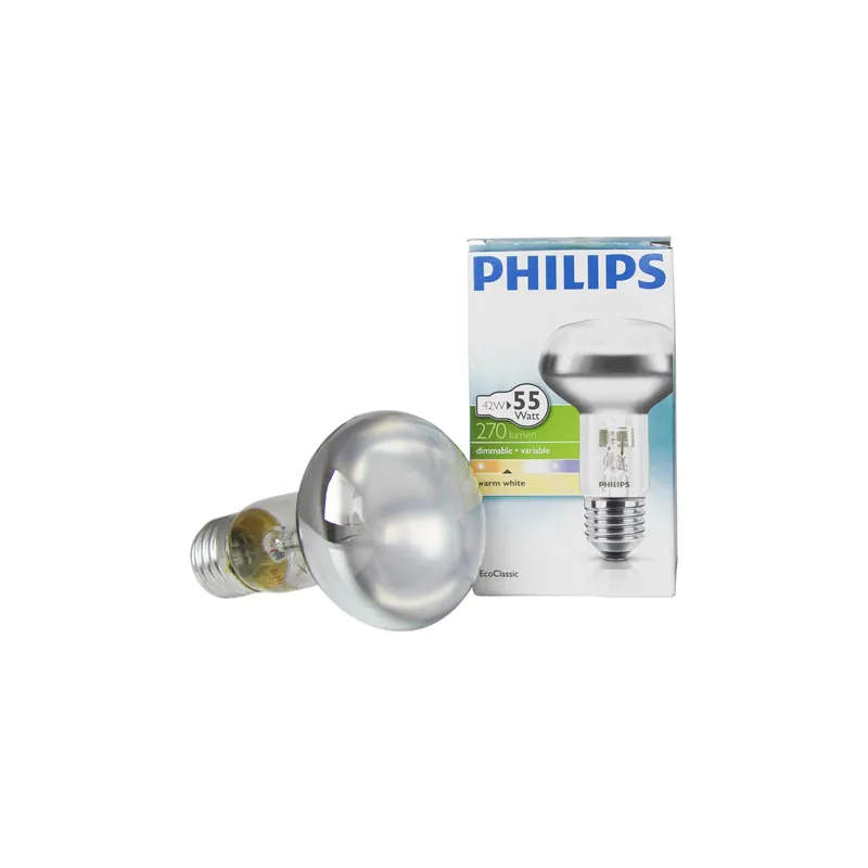 Philips EcoClassic 42W E27 230V NR63 Klar Bestpreis