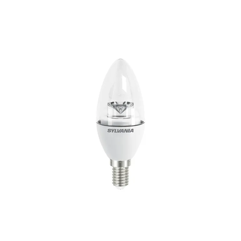 Begrenztes Angebot Sylvania ToLEDo E14 Kerze Krone Klar 4.5W 250lm - 827 Extra Warmweiß | Dimmbar - Ersatz für 40W