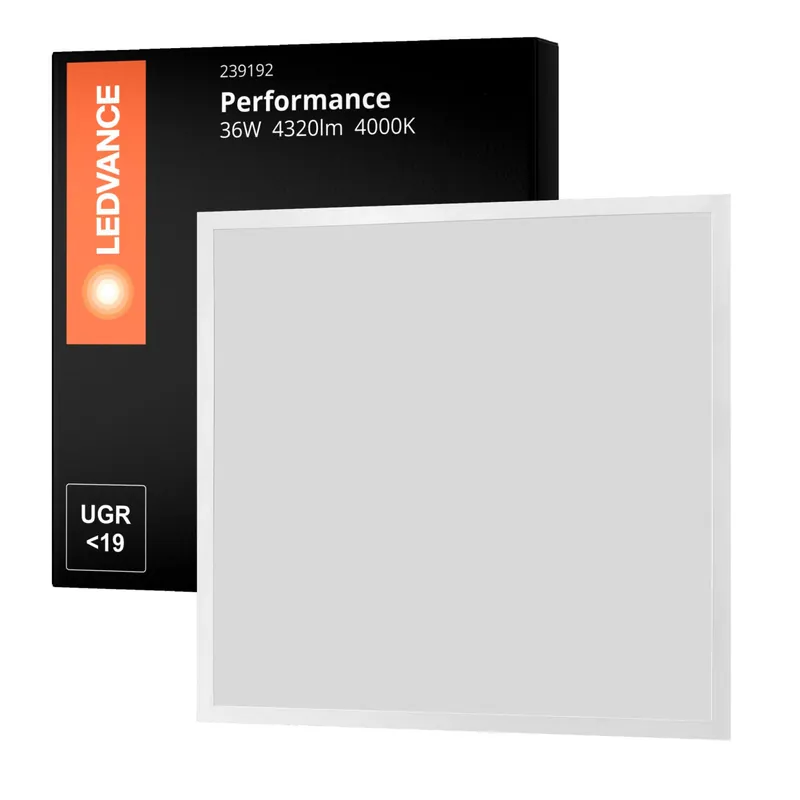 Ledvance LED Panel Performance 36W 4320lm - 840 Kaltweiß | 60x60cm - UGR <19 Preis Gesenkt