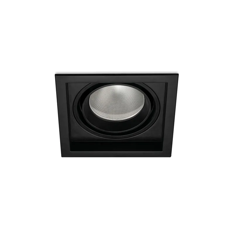 Any Lamp LED Downlight Magnum Schwarz 30W 2400lm 38D - 830 Warmweiß | Dali Dimmbable Preisreduziert