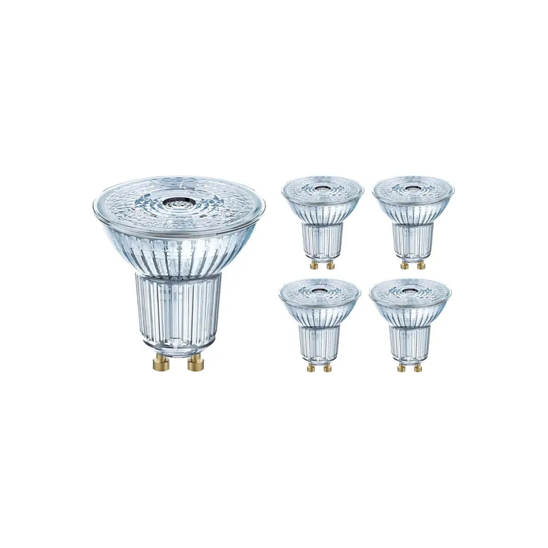 5x Osram Parathom LED-Spot GU10 PAR16 4.5W 350lm 36D - 927 Extra Warmweiß | Höchste Farbwiedergabe - Dimmbar - Ersatz für 50W Jetzt Bestellen