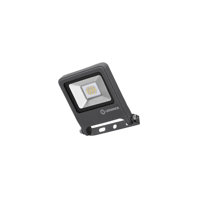 Meistverkauft Ledvance LED-Scheinwerfer Endura Schwarz 10W 800lm 100D - 840 Kaltweiß | IP65 - Symmetrisch