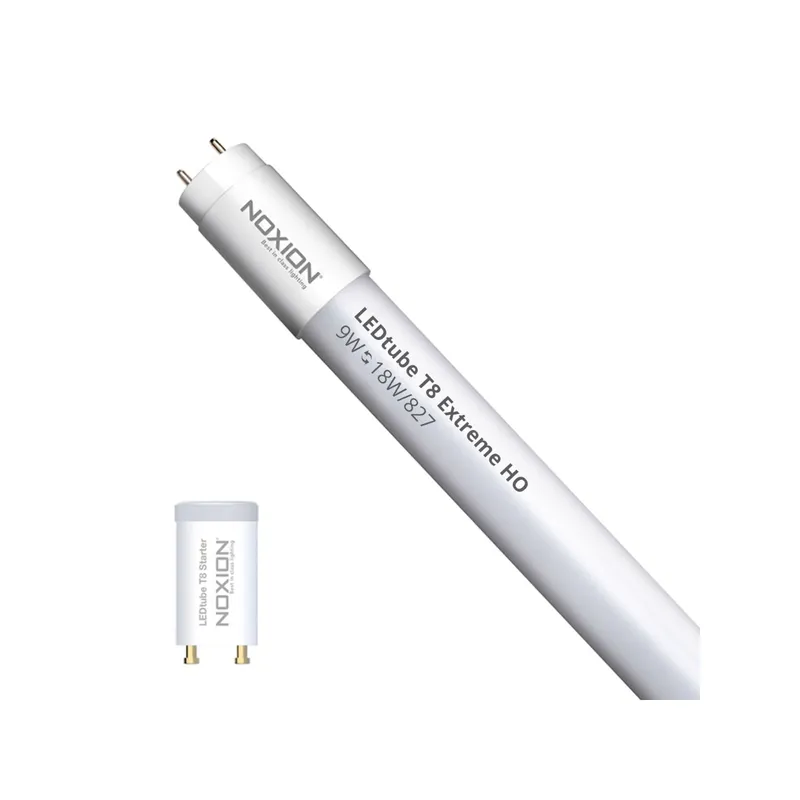 Noxion Avant LED Röhre T8 Extreme (EM Mains) High Output 9W 1150lm - 827 Extra Warmweiß | 60cm - Ersatz Für 18W Ausverkauf