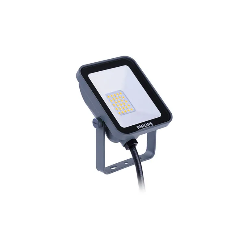 Aktuell Philips LED-Scheinwerfer Ledinaire BVP164 Grau 10W 1200lm 110D - 840 Kaltweiß | IP65 Symmetrisch