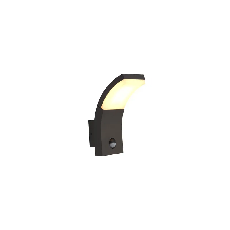 Ansell LED Wandleuchte Senza Grafit 6.5W 366lm - 840 Kaltweiß | IP54 - Bewegungs- Und Lichtsensor Angebot