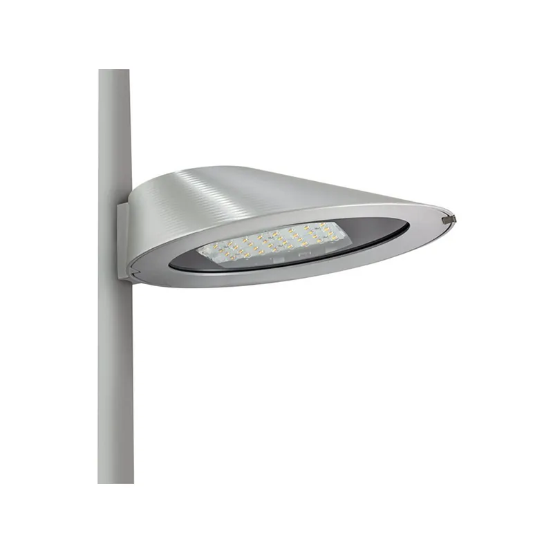 Philips LED-Straßenbeleuchtung Ocean Straßen BRP708 Grau 44.5W 4800lm 26-7x157D - 740 Kaltweiß | IP66 - Dali Dimmbar - Asymmetrisch Garantierte Lieferung