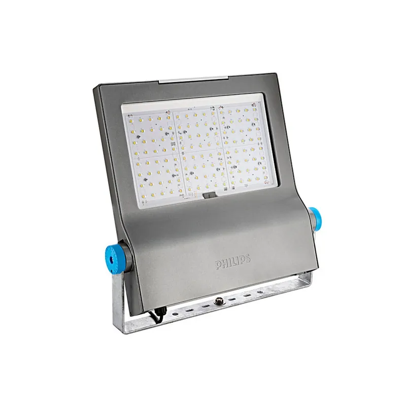 Aktuell Philips Led-Scheinwerfer ClearFlood BVP650 Aluminium 82W 12460lm 140x70D - 740 Kaltweiß | IP66 - Asymmetrisch