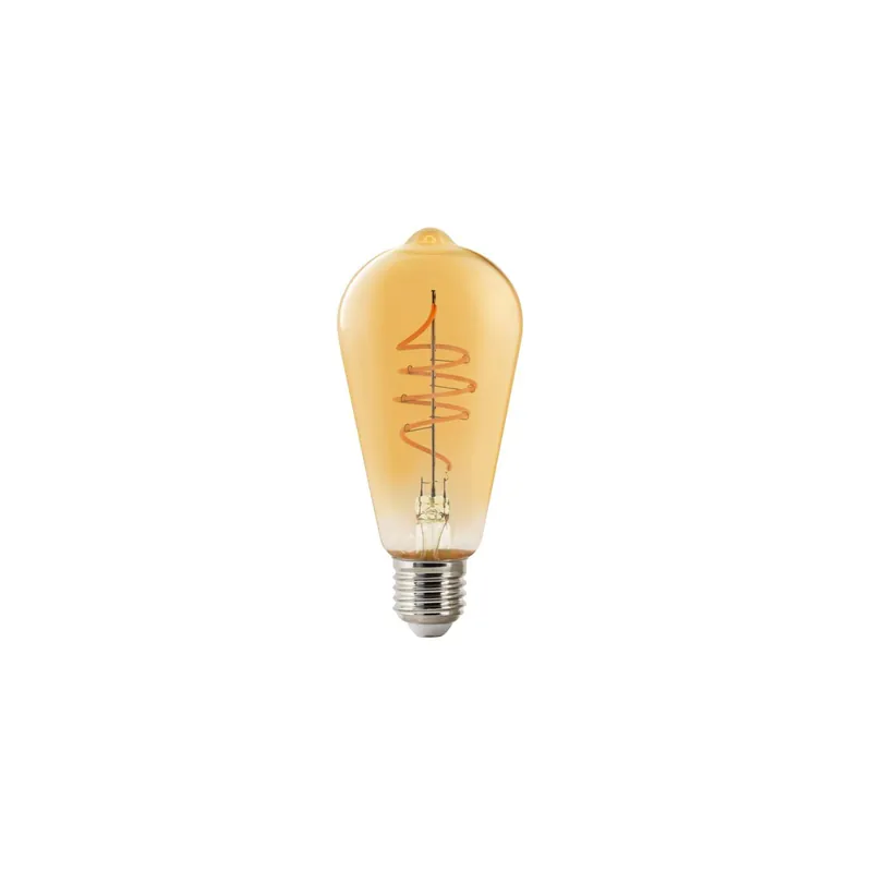 Abverkauf Nordlux Smart LED E27 Edison Fadenlampe Messing 4.7W 380lm 360D- 822 Extra Warmweiß | Dimmbar