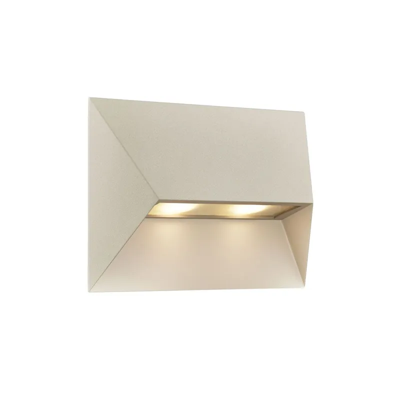 Nordlux Pontio Wandleuchte Aluminium Sanded | IP54 - Geeignet für 2x GU10 Wochenendangebot