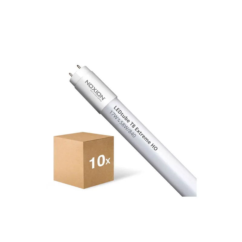 Sale Mehrfachpackung 10x Noxion LED Röhre T8 Avant Extreme (EM/Mains) High Output 16.5W 2650lm - 840 Kaltweiß | 150cm - Ersatz Für 58W