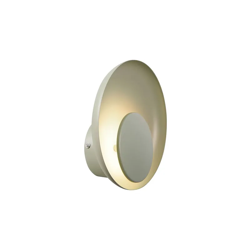 Billig Nordlux Marsi Wandleuchte Metall und PMMA Grün 7W 110lm - 830 Warmweiß | 3-Stufen Dimmbar