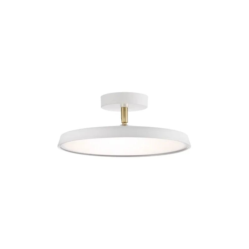 DFTP by Nordlux LED Pendelleuchte Kaito Metall Weiß 15W 1500lm - 830 Warmweiß | Dimmbar Heißes Angebot