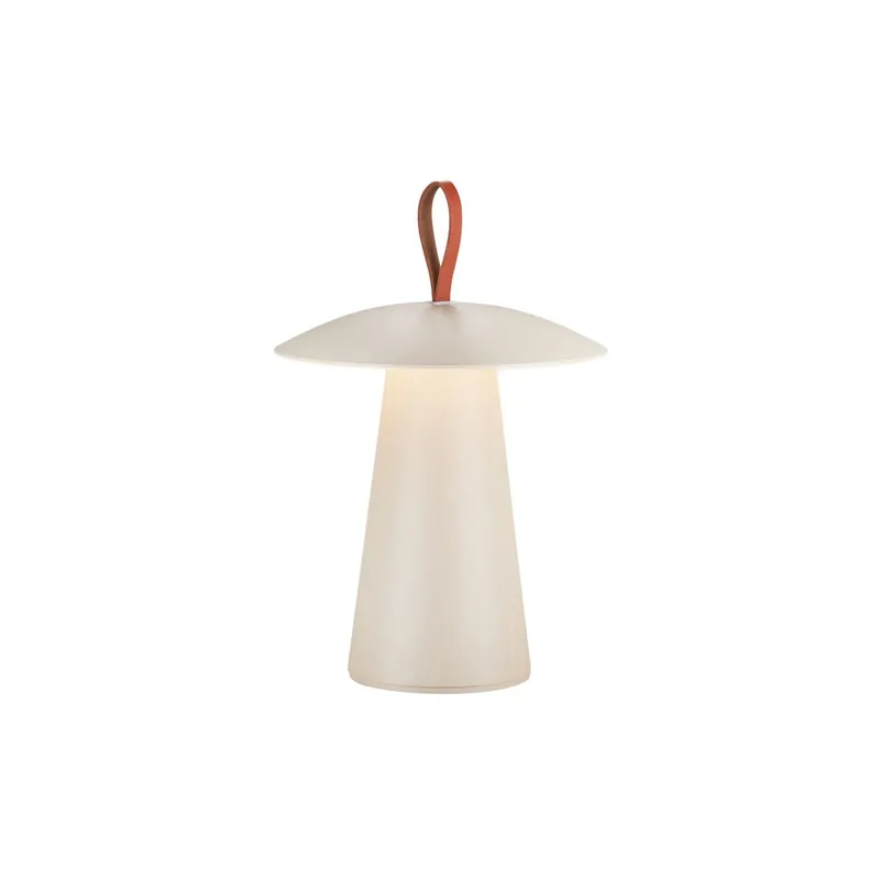 Angebot Nordlux Tischlampe Ara Akku Aluminium Sanded 2W 240lm - 830 Warmweiß | Dimmbar Touch