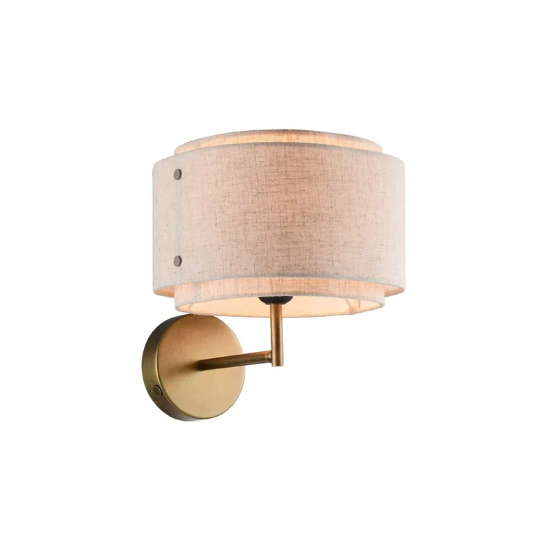 DFTP by Nordlux LED Wandleuchte Takai Rostfreier Stahl Beige | Geeignet für E27 Heißes Angebot
