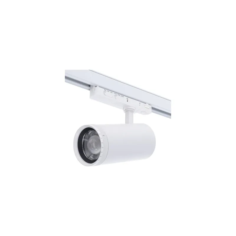 Noxion 3-Phasen Schienenstrahler Delta Aluminium Weiß 30W 2250lm 15-55D - 927-930-940 CCT | Zoombar Schnäppchen