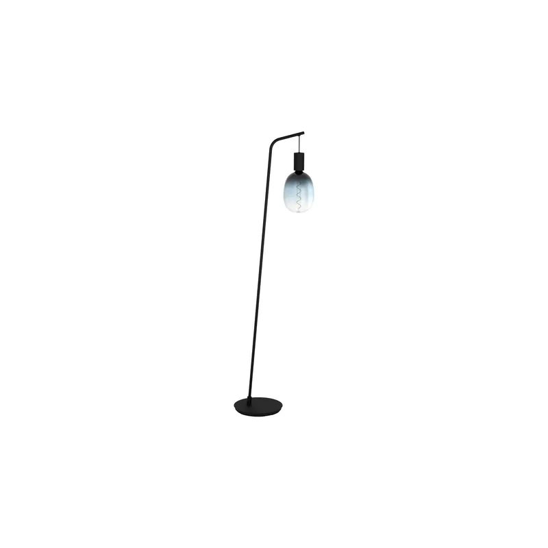 Eglo Stehlampe Cranley Stahl Schwarz | IP20 - Geeignet für 1x E27 Markenprodukt