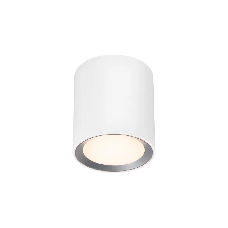 Nordlux Decke Spot Landon 14 Metall Weiß 6.5W 600lm - 827 Extra Warmweiß | IP44 - 3-Stufen Dimmbar Sichere Zahlung