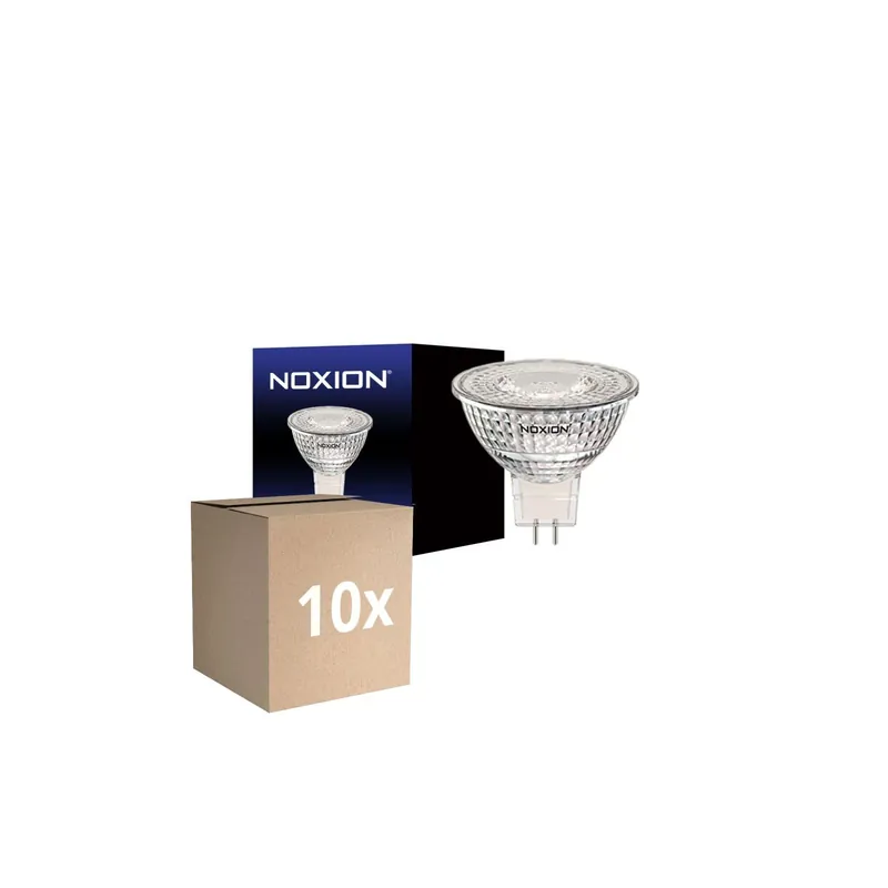 Neu Im Sortiment Mehrfachpackung 10x Noxion LED-Spot GU5.3 MR16 4.4W 345lm 36D - 827 Extra Warmweiß | Ersatz Für 35W