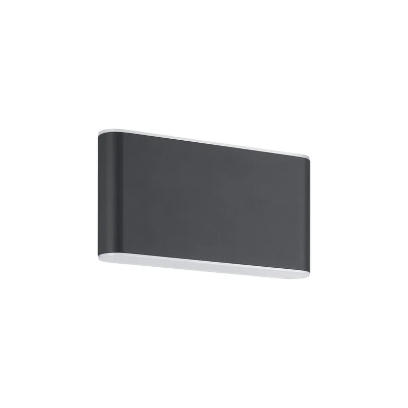 Sonderangebot Eglo Wandleuchte Grutti Aluminium Anthrazit 5W 630lm - 830-840-865 CCT | IP65