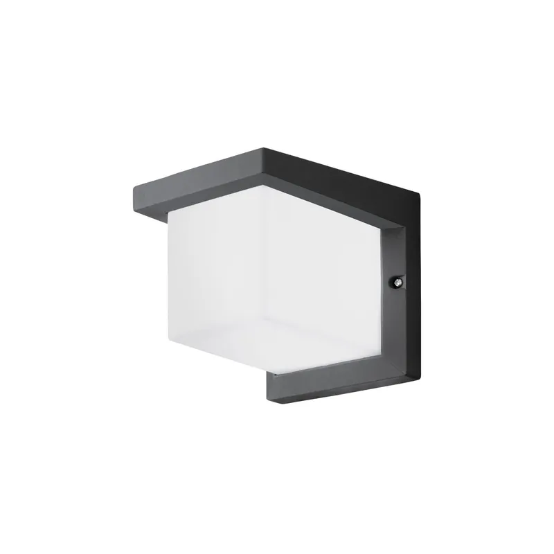 Eglo Wandleuchte Desella 1 Aluminium Anthrazit 10W 1200lm - 830 Warmweiß | IP55 Beliebt